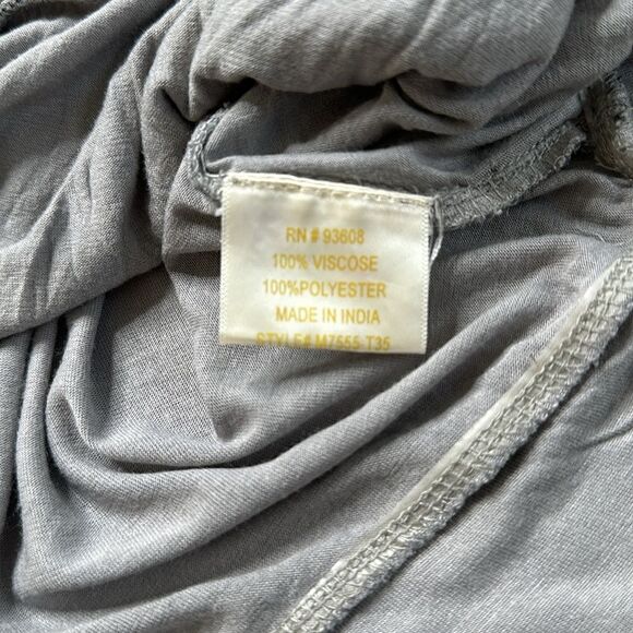 Matty M silver sequence, scoop neck tank top |size large | 1589 WA - Picture 5 of 8